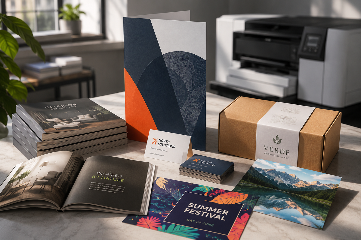 Premium Print Services
for UK Businesses.