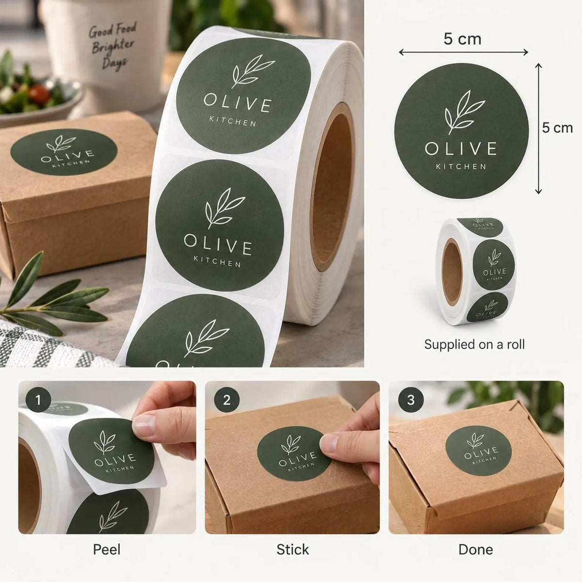 Custom Sticker Rolls